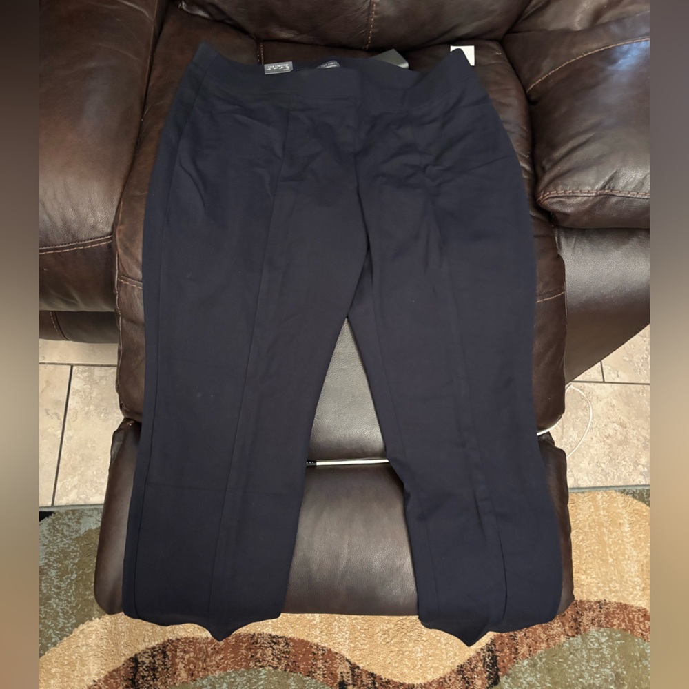 The Limited Navy Cropped Dress Pants for Women